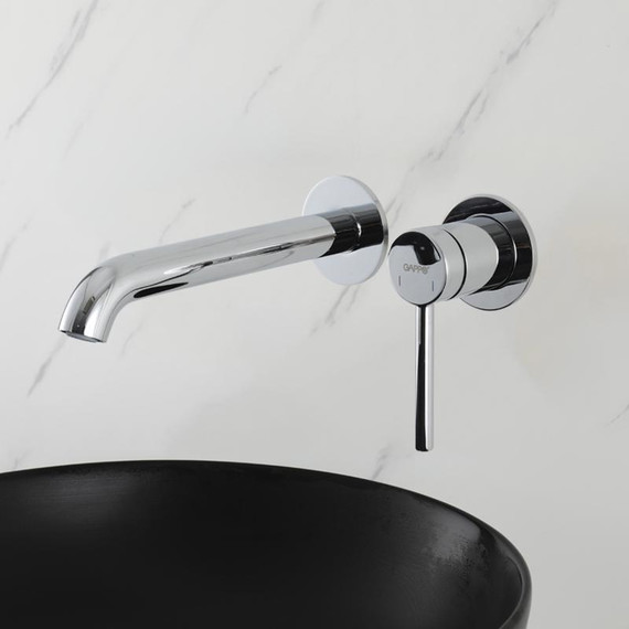 Смеситель для раковины настенный Gappo G06 G1206, Цвет производителя: хром - фото 18