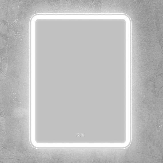 Зеркало BelBagno 60х80 см SPC-MAR-600-800-LED-TCH-WARM - фото 3