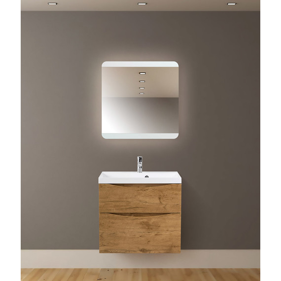 Зеркало BelBagno SPC-CEZ-700-700-LED-BTN 70 см - фото 8