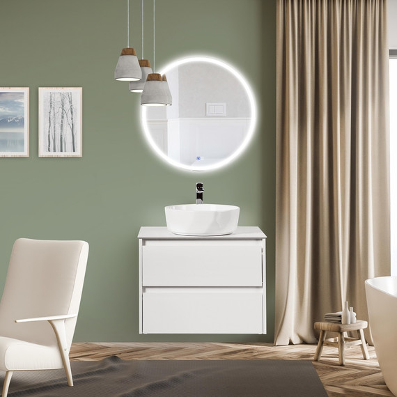 Зеркало BelBagno 70 см SPC-RNG-700-LED-TCH-PHONE - фото 8