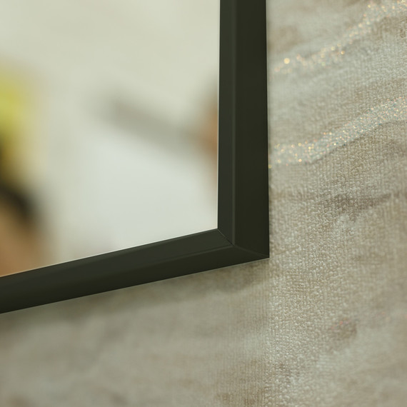 Зеркало BelBagno 60х80 см SPC-AL-600-800 Nero - фото 5