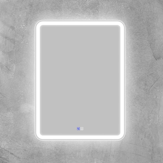 Зеркало BelBagno 60х80 см SPC-MAR-600-800-LED-TCH-PHONE - фото 3