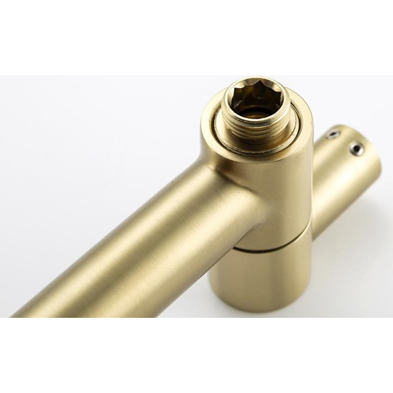 Душевая система для ванны Gappo G06-3 G7106-3, золото сатин, Цвет производителя: золото сатин - фото 17