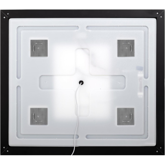 Зеркало BelBagno 80x80 см SPC-KRAFT-800-800-LED-TCH-WARM-NERO - фото 4