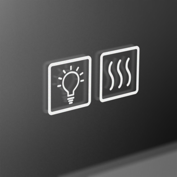 Зеркало BelBagno 100x80 см SPC-MAR-1000-800-LED-TCH-WARM - фото 7