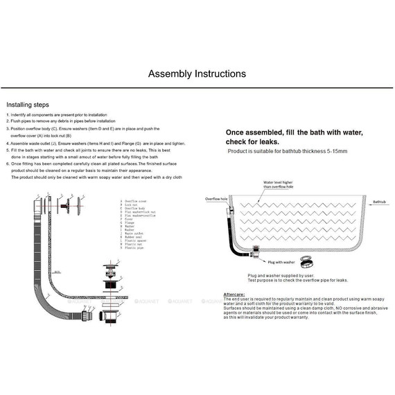 Сифон для ванны автомат Allen Brau Priority 5.31027-00, хром, Цвет производителя: хром - фото 3