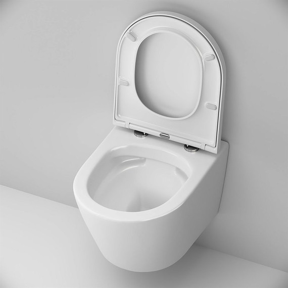 Унитаз подвесной безободковый Am.Pm Sense C741701SC с крышкой микролифт - фото 8