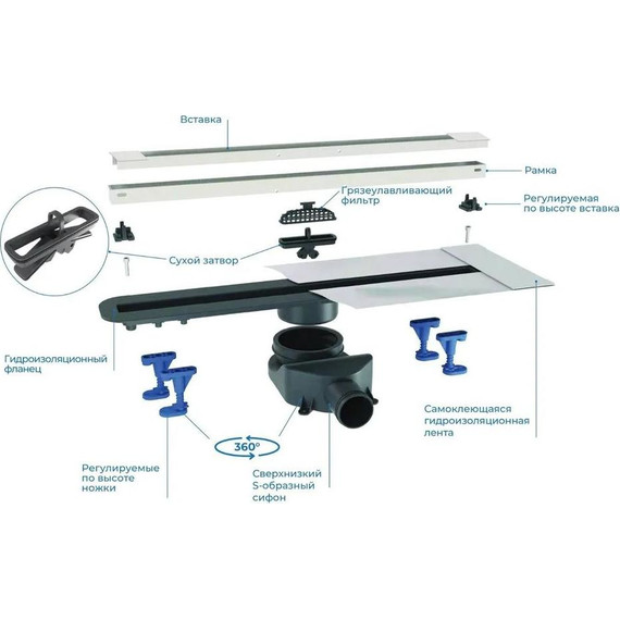 Трап Bettoserb Advanced Slim 550 13600032 - фото 5