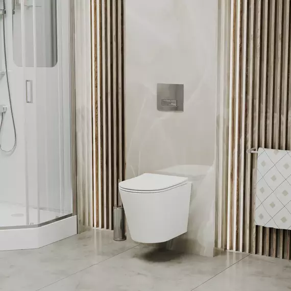 Кнопка смыва Grossman Classic 800.T1.04.100.100RUS, хром глянцевый - фото 7