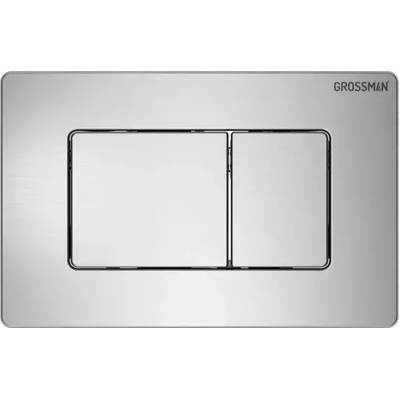 Кнопка смыва Grossman Classic 700.K31.04.12M.12MRUS, хром сатиновый - фото 
