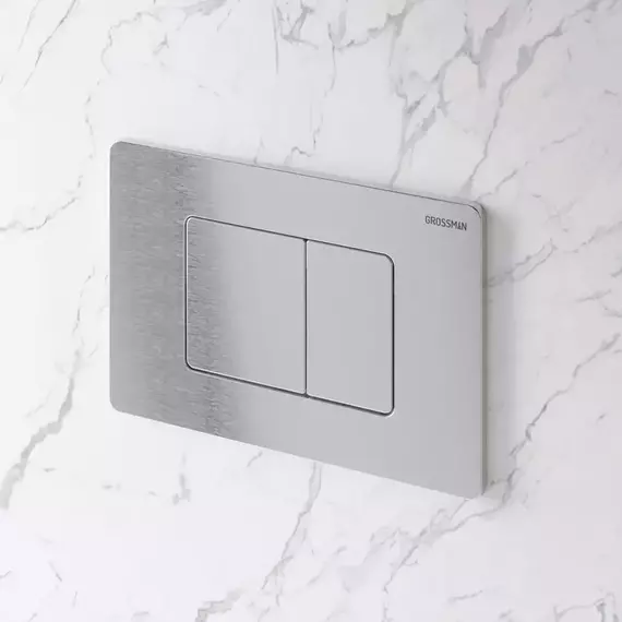 Кнопка смыва Grossman Classic 700.K31.04.12M.12MRUS, хром сатиновый - фото 4