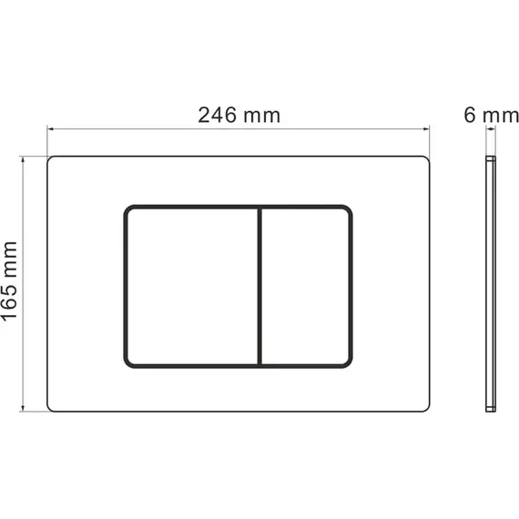 Кнопка смыва Grossman Classic 700.K31.04.12M.12MRUS, хром сатиновый - фото 8
