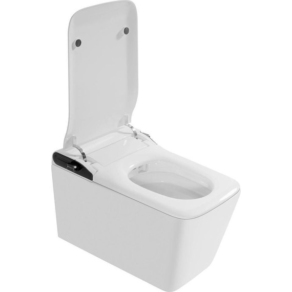 Электронный импульсный унитаз-биде Abber Rechteck AC1215S с крышкой микролифт - фото 13