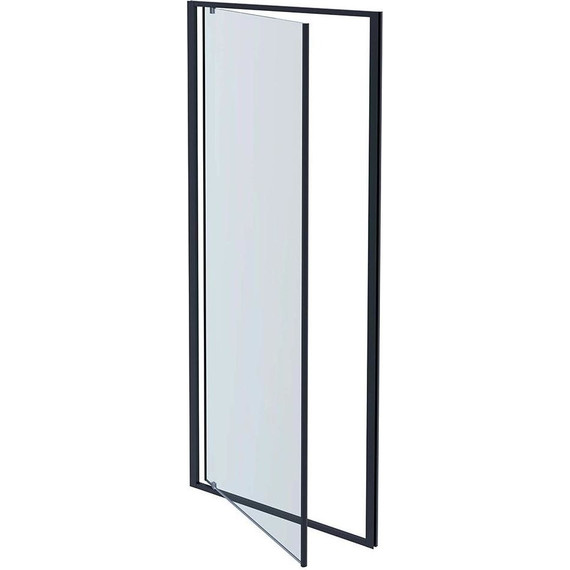 Душевая дверь Aquatek 90 см AQ ARI PI 09020GM, оружейная сталь/прозрачное - фото 3