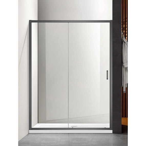 Душевая дверь Aquatek 120 см AQ ARI RA 12020GM, оружейная сталь/прозрачное - фото 