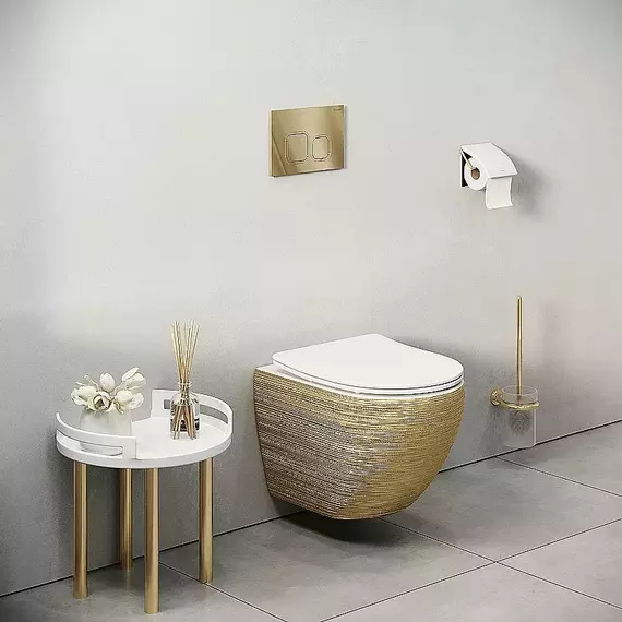 Кнопка смыва Grossman Cosmo 700.K31.02.300.300RUS, золото глянцевое - фото 6