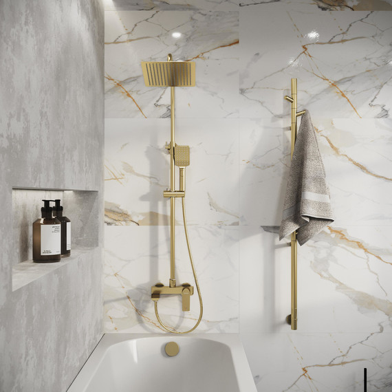 Душевая стойка Grossman Cosmo 500.K35.02.320, золото, Цвет производителя: золото - фото 4