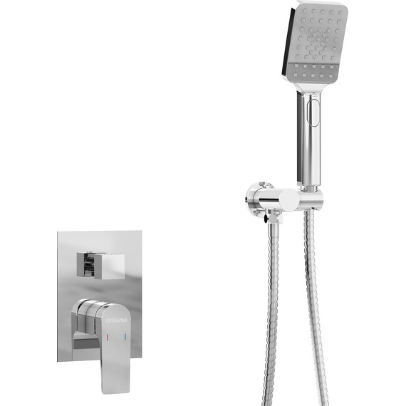Душевая система для ванны Grossman Classic 501.K35.04.100, Цвет производителя: хром - фото 6