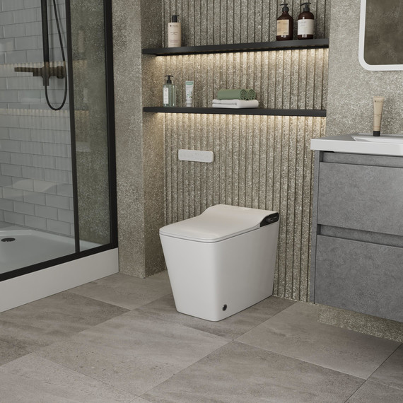 Унитаз приставной с импульсным смывом Grossman Smart GR-PR-5701 с крышкой микролифт - фото 9