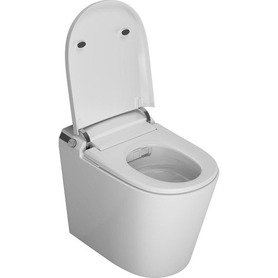 Унитаз приставной с импульсным смывом Grossman Smart GR-PR-5702 с крышкой микролифт - фото 8