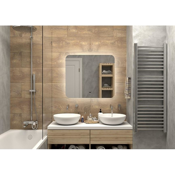 Зеркало для ванной комнаты AN Румба 80 см - фото 6