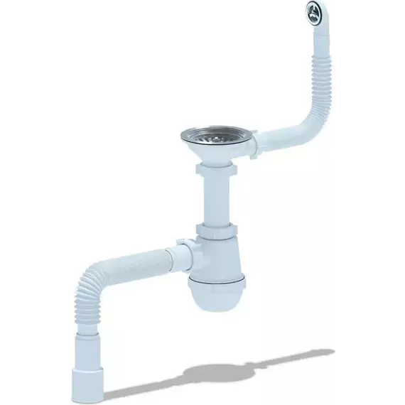 Сифон для мойки Ани Пласт A0142SA15 - фото 