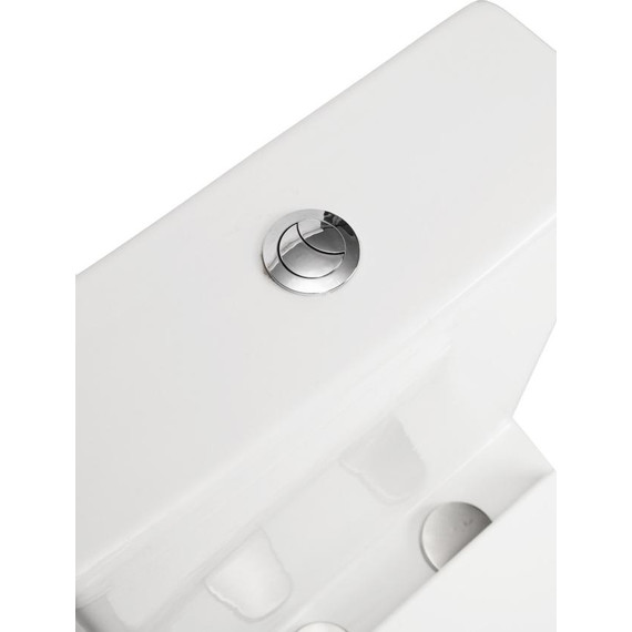 Унитаз-компакт безободковый AN Stone с крышкой микролифт - фото 14