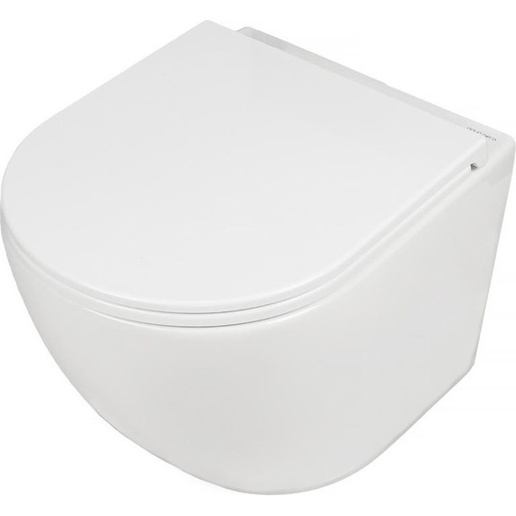 Унитаз подвесной безободковый AN Sky с крышкой микролифт (система смыва Торнадо) - фото 2