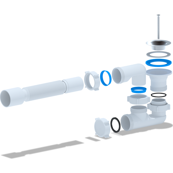 Сифон для душевого поддона Ани Пласт E215 - фото 2
