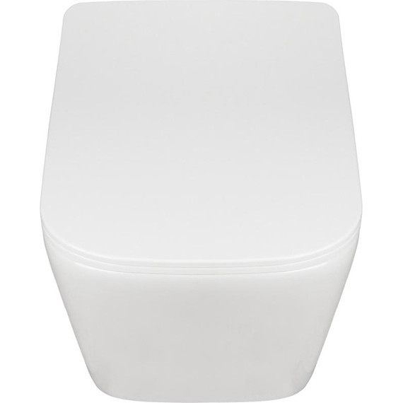 Унитаз подвесной безободковый AN Iron с крышкой микролифт - фото 5