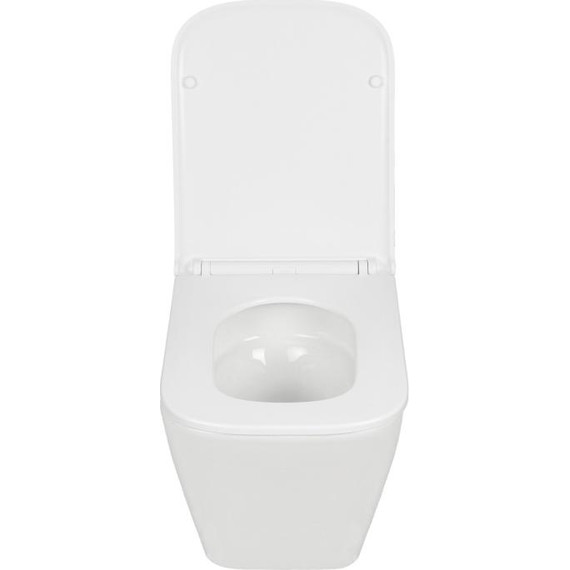 Инсталляция с подвесным безободковым унитазом AN Bitt сиденье микролифт, крепление (система смыва Торнадо) - фото 6