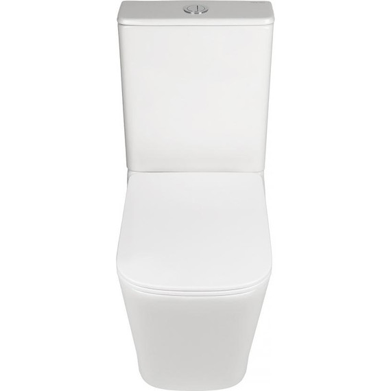 Унитаз-компакт безободковый AN Etta с крышкой микролифт (система смыва Торнадо) - фото 6