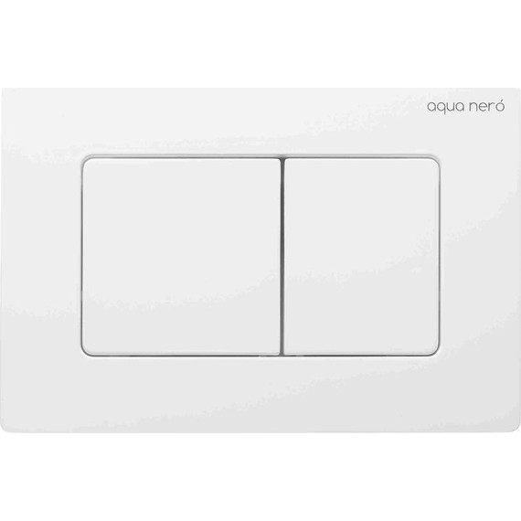 Кнопка смыва AN Slim-3, белый глянцевый - фото 