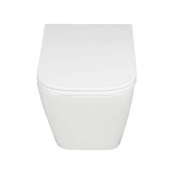 Инсталляция с подвесным безободковым унитазом AN Bitt сиденье микролифт, крепление (система смыва Торнадо) - фото 4