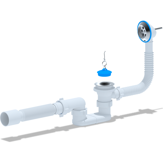 Сифон для ванны Ани Пласт E055 - фото 