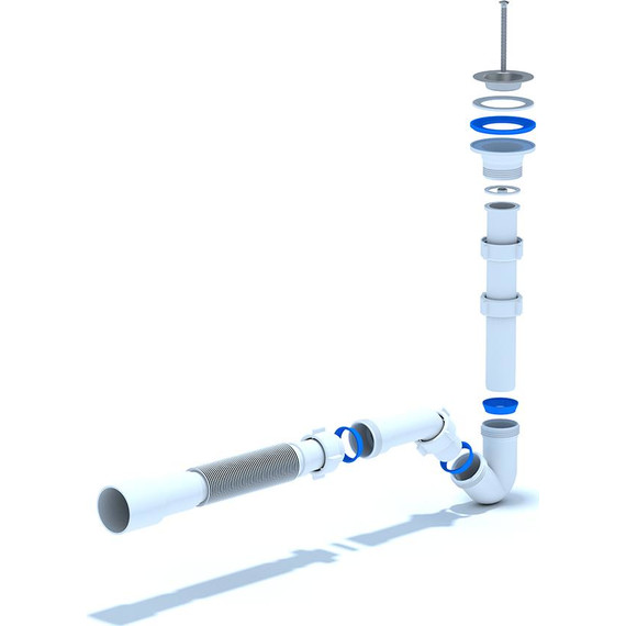 Сифон для биде Ани Пласт BD1016 - фото 2