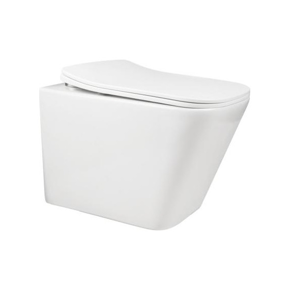 Инсталляция с подвесным безободковым унитазом AN Iron сиденье микролифт, крепление - фото 3