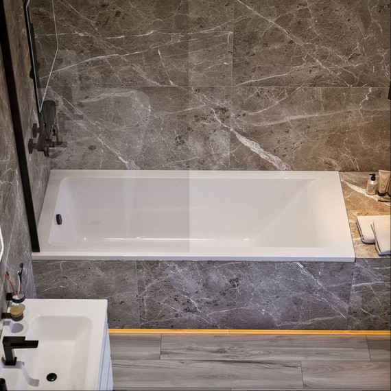 Ванна каменная Sole Mediana ТМ 150x70 см - фото 5