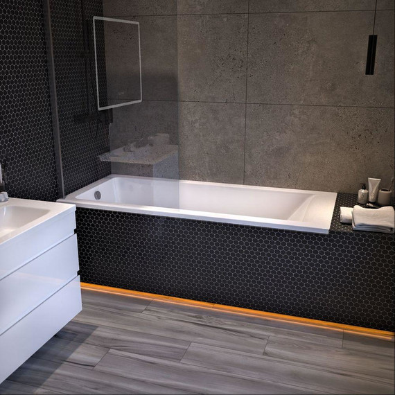 Ванна каменная Sole Gamma ТМ 180x80 см - фото 3