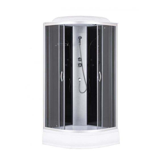 Душевая кабина Taliente 90x90 см TA-9091G, хром/тонированное - фото 