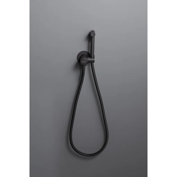 Набор для гигиенического душа Allen Brau Priority 5.31A29-31 (со скрытой частью) чёрный матовый - фото 5