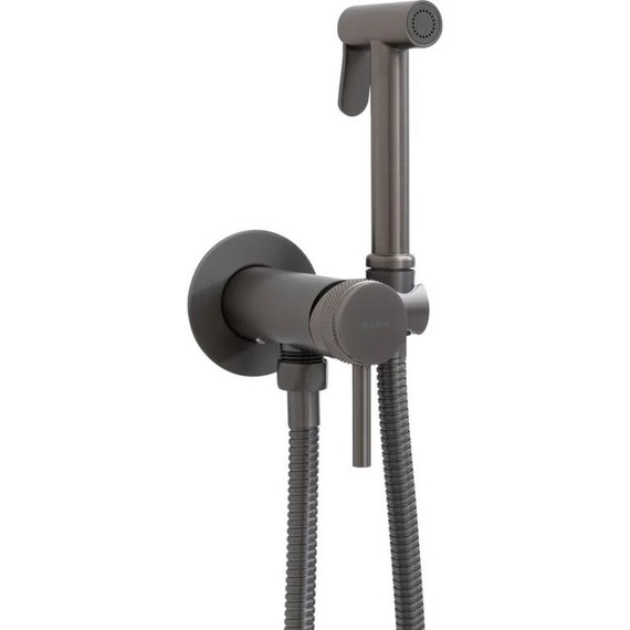 Набор для гигиенического душа Allen Brau Priority 5.31A29-MG (со скрытой частью) графит - фото 