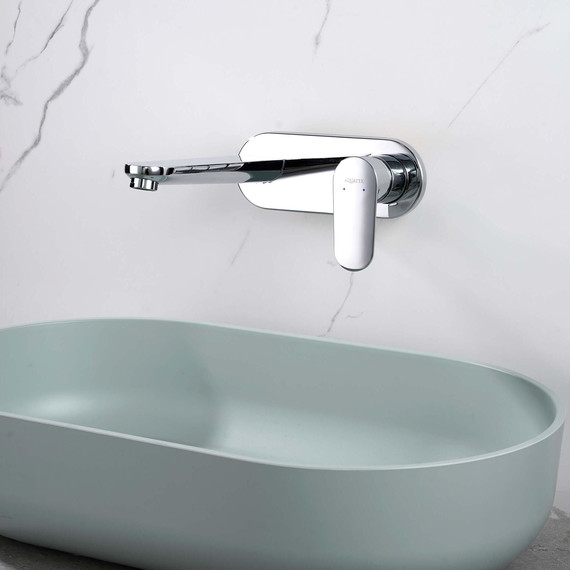 Смеситель для раковины настенный Aquatek Ника AQ1813CR - фото 5