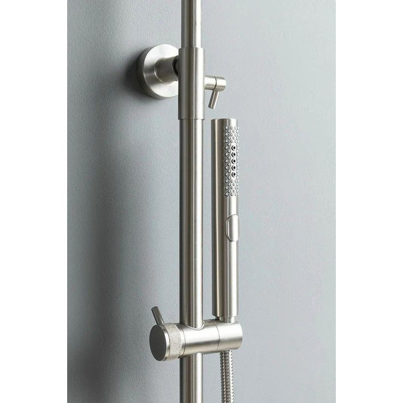 Душевая стойка Allen Brau Fantasy 5.11001-BN, никель - фото 5