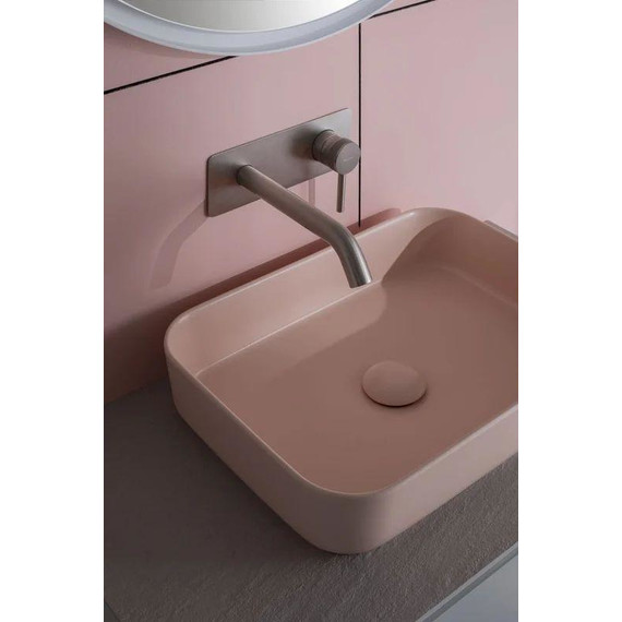 Смеситель для раковины настенный Allen Brau Priority 5.31003-BN (со скрытой частью) никель - фото 2