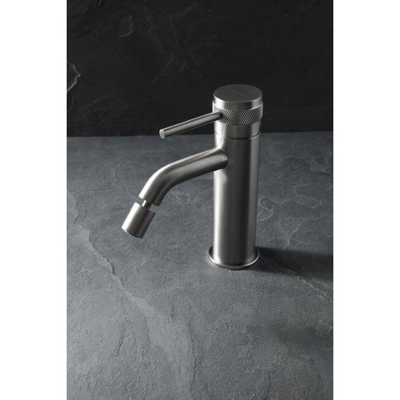 Смеситель для биде Allen Brau Priority 5.31A04-BN, никель - фото 4