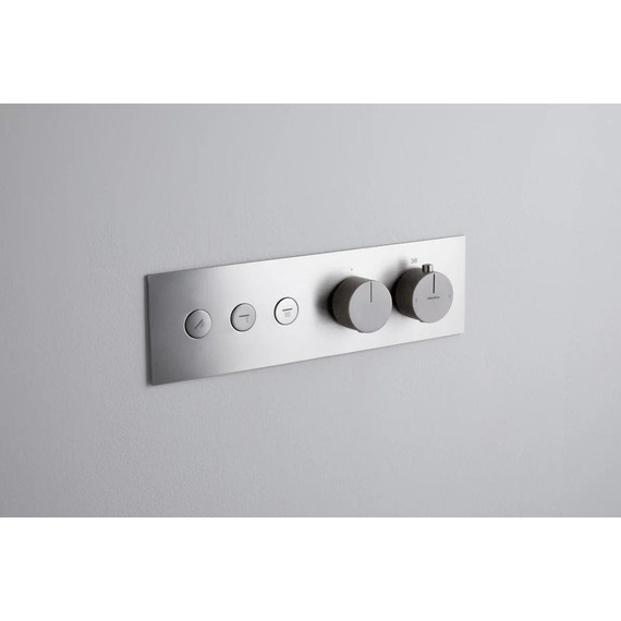 Смеситель для душа с термостатом Allen Brau Liberty 5.33003-BN (со скрытой частью) никель - фото 4