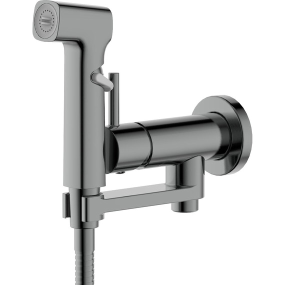 Набор для гигиенического Aquatek Ника AQ1819BGM, оружейная сталь - фото 2