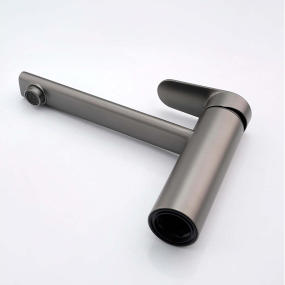 Смеситель для кухни Aquatek Ника AQ1880BGM, оружейная сталь - фото 2