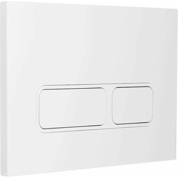 Кнопка смыва Aquanet AQ-PRO-01W, белый - фото 3